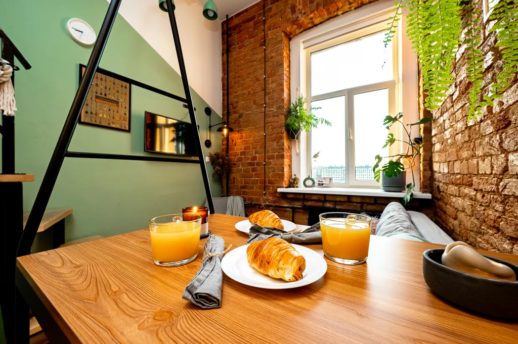 Green Loft Neva View с потрясающим видом на Неву