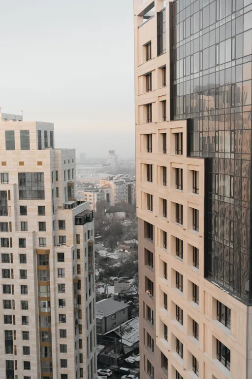 Уютная трешка с красивым видом на горы