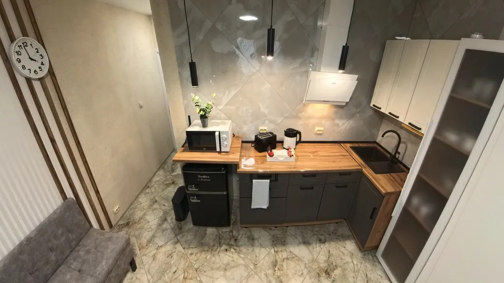 Стильная новая студия для комфортного проживания