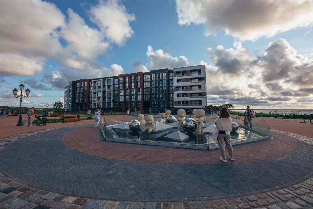 Квартира Квартира Новaя уютнaя студия в ЖK Aтлaнтис — Зеленоградск