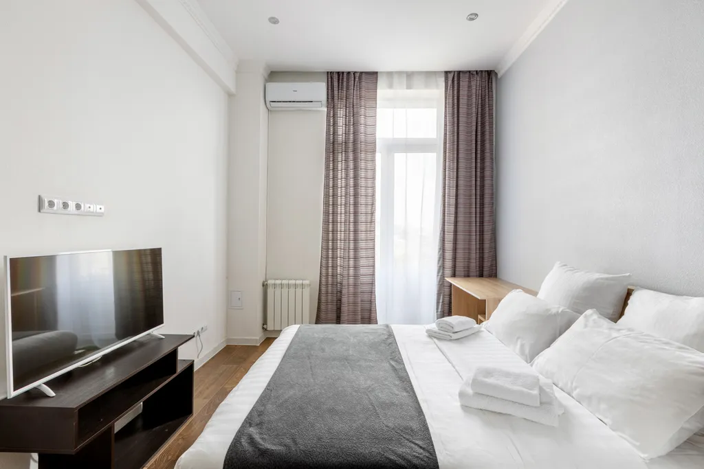 Квартира Современная трёхкомнатная квартира в сталинском доме у Москва-сити — Москва