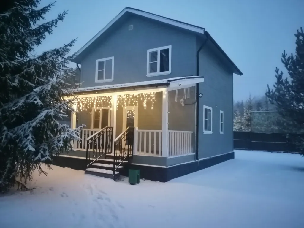 Коттедж Уютный дом с верандой и сауной — Марьино