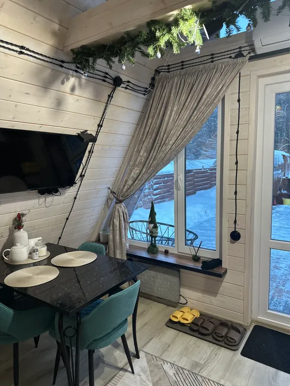 Уютный домик с баней и сибирским чаном