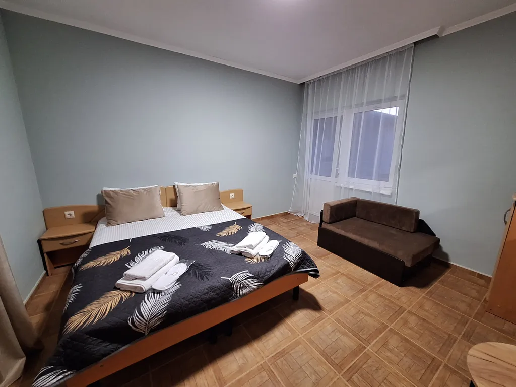 Квартира Квартира Небо трёхместный комфортный номер с кроватями twin/dbl — Геленджик