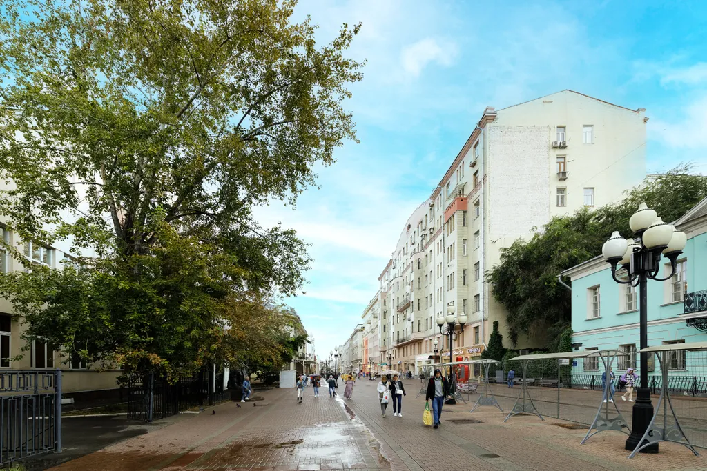 Квартира Просторные апартаменты на Арбате — Москва