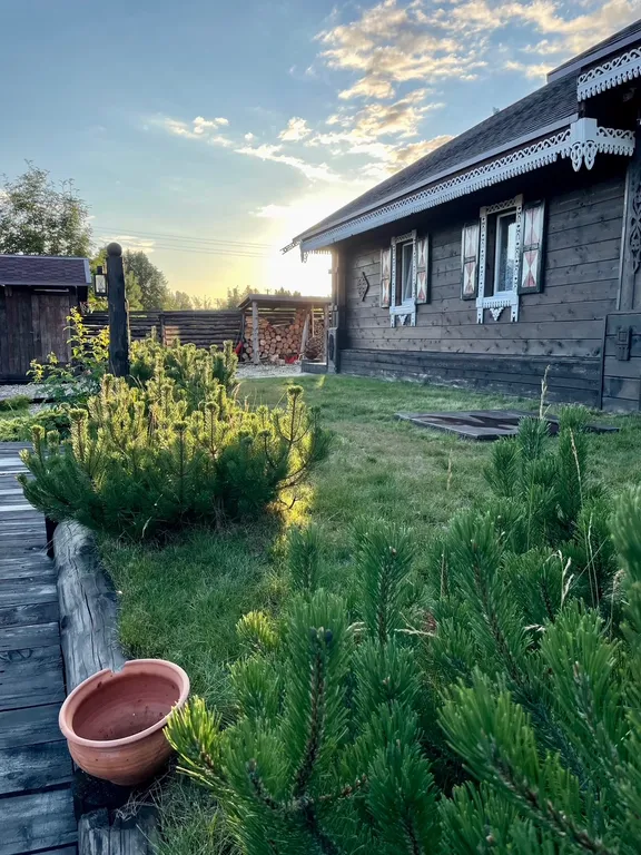 Деревенская изба с городским комфортом