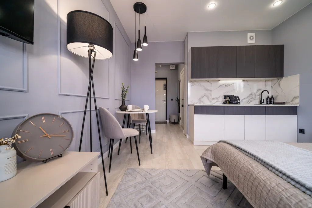 Студия для любителей уюта и комфорта