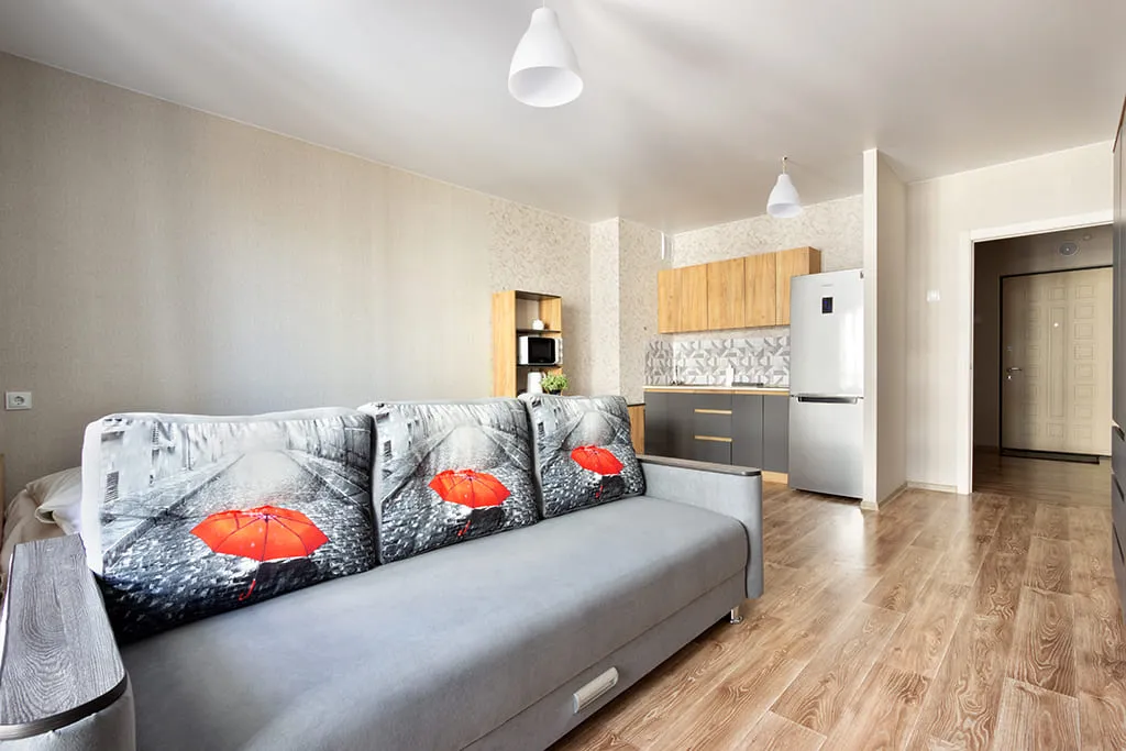 Квартира Квартира Уютная студия в центре с видом на Енисей — Красноярск