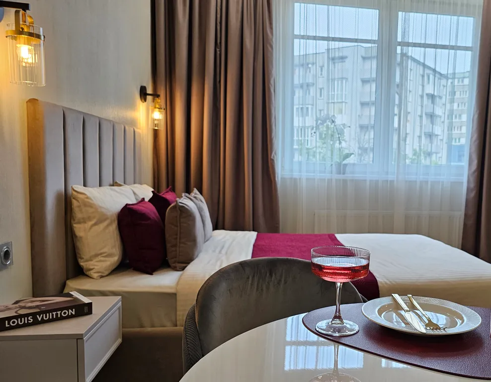 Квартира Квартира Рыбная деревня - студия с кондиционером на набережной — Калининград