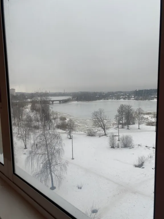 А из нашего окна, речка дивная видна