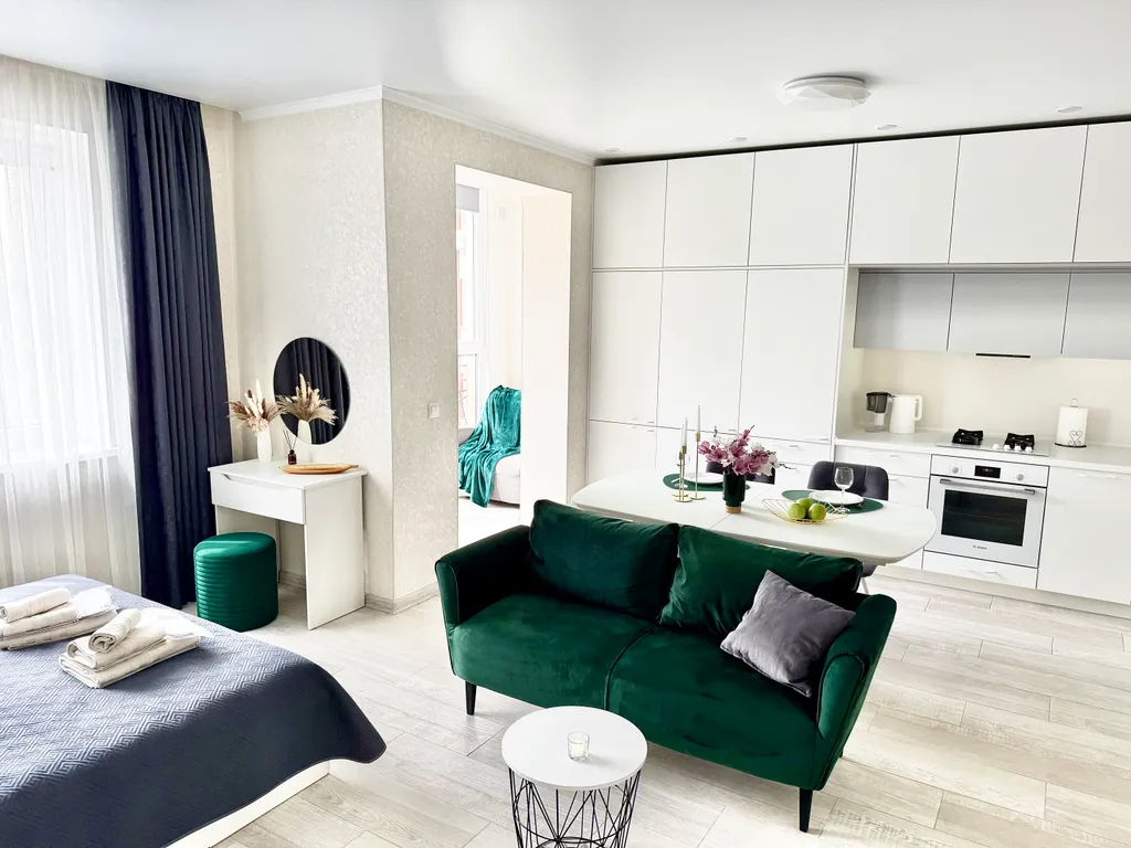 Квартира с видом на озеро