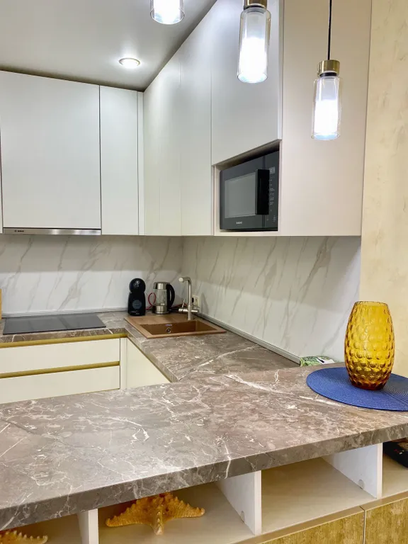 Шестиместная просторная двухкомнатная квартира