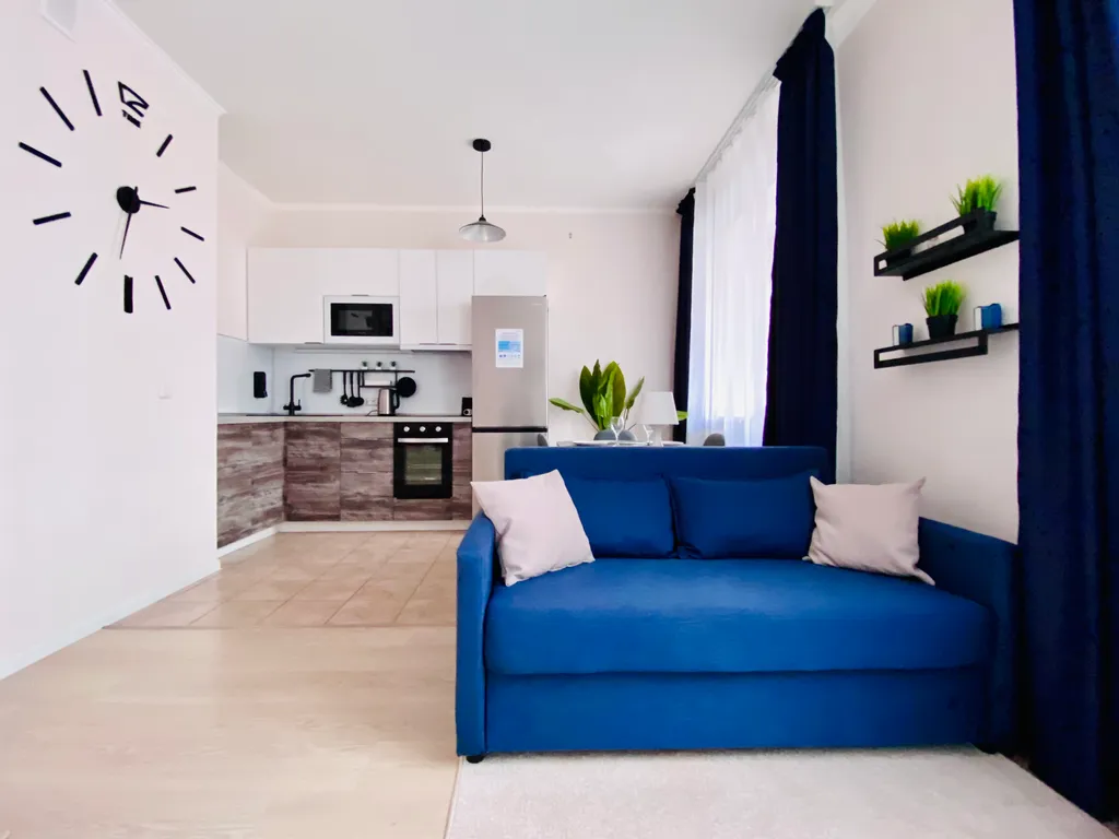 Новая студия с балконом около Москвы недалеко от Шереметьево