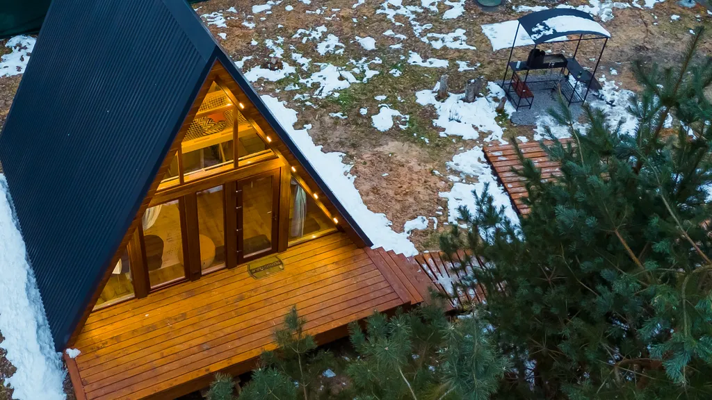 Коттедж А-фрейм — аренда посуточно в Тверь