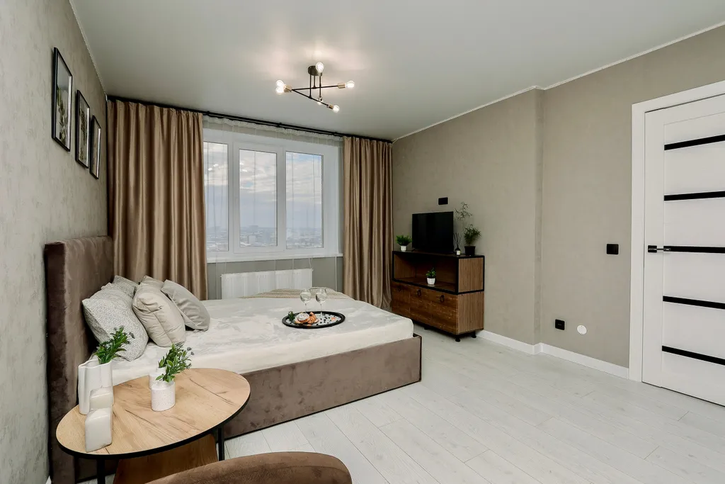 Евро двухкомнатная квартира для комфортного отдыха в центре города