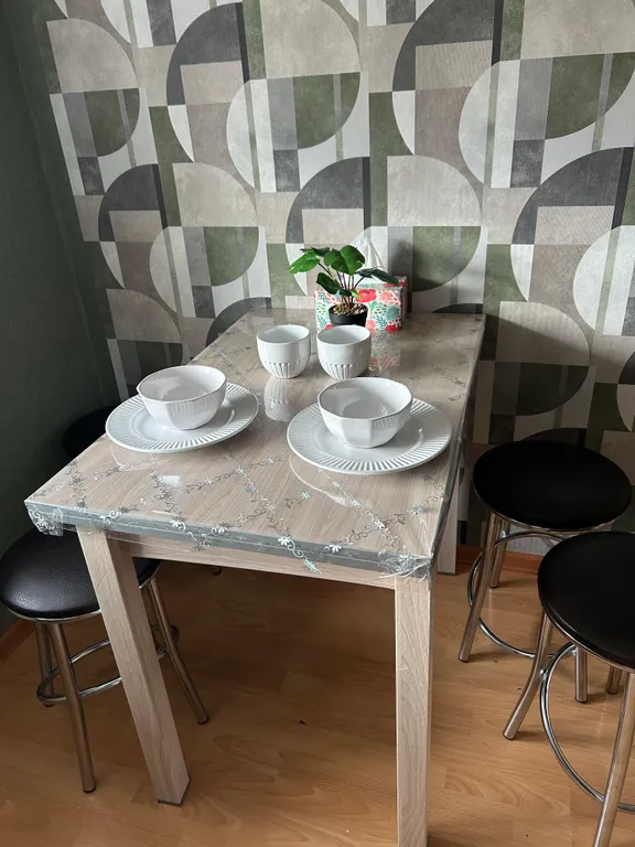 Двухкомнатная квартира с парковой и Wi-Fi