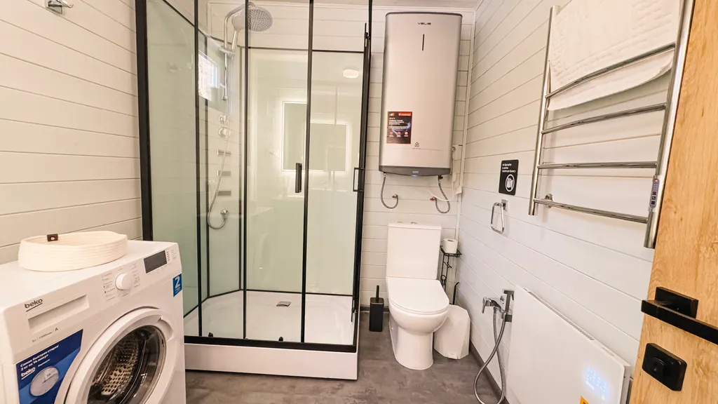 Barnhouse с балконом и видом на горы