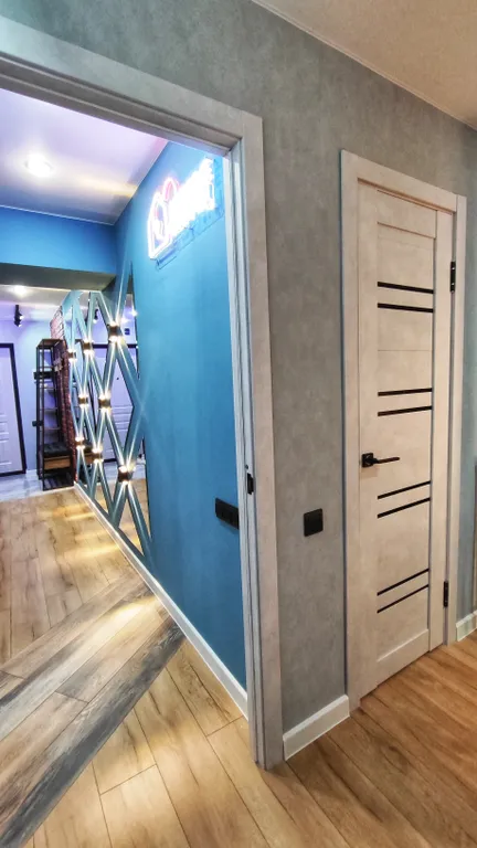 Евродвушка с дизайнерским решением в стиле Soft Loft