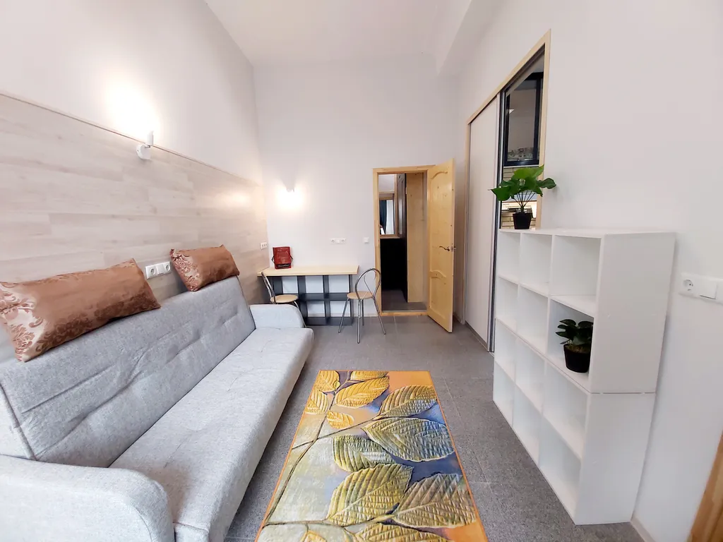 Вместительная однушка у моря