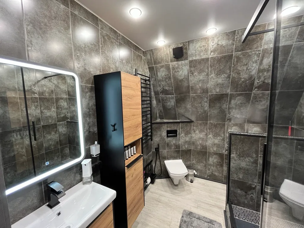 А-фрейм в лесу 100 кв м