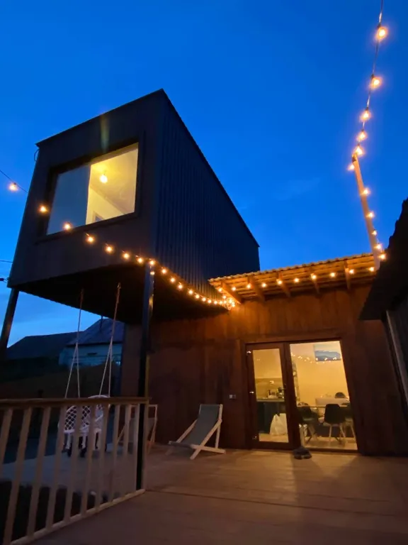 Коттедж Дом с видом на лес и озеро с баней — аренда посуточно в Осиново