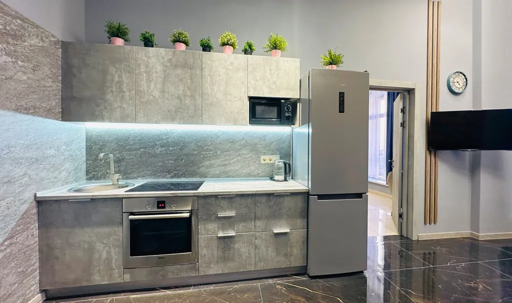 Апартаменты 17 этаж с видом на город