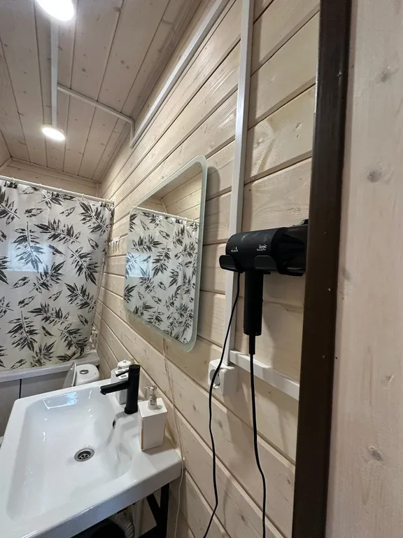 Уютный дом А-фрейм на базе отдыха глэмпинге "Салтыковские