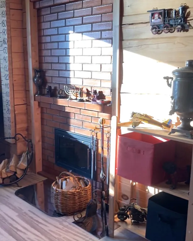 Дом-баня с видом на Волгу