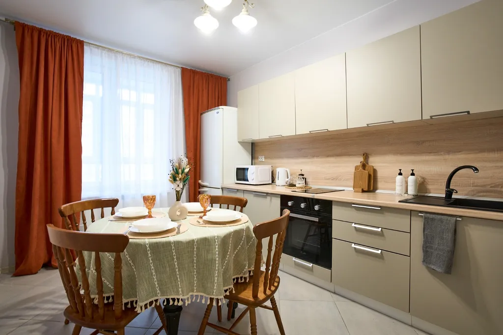 Светлая и просторная квартира в новом доме