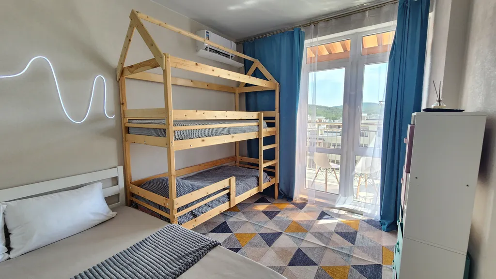 Уютная однушка с видом на горы