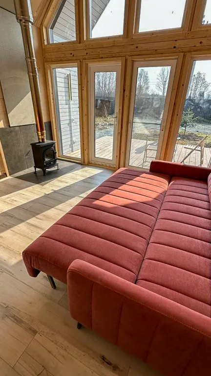 Fanza House - домик с сауной, чаном, камином, проектором и беседкой