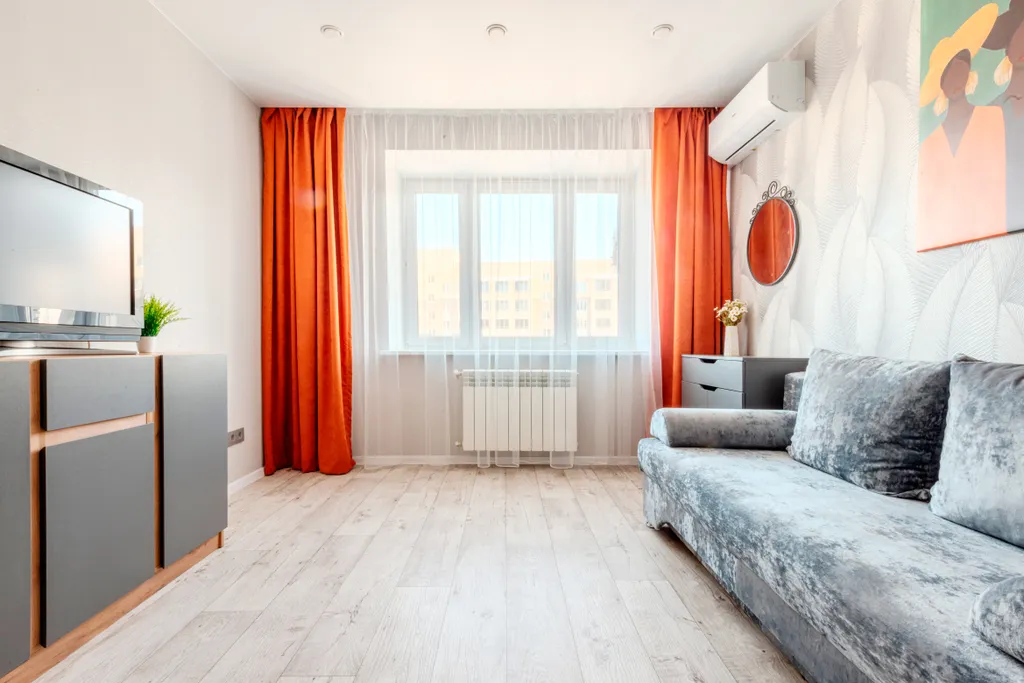 У залива в престижном микрорайоне, кондиционер, с гостиничным сервисом