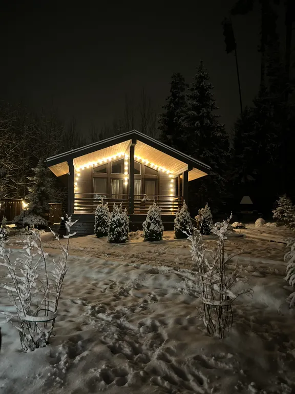 Коттедж Новый коттедж с сауной в сосновом лесу — Санкт-Петербург