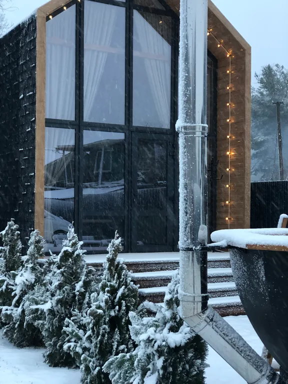 Дом в стиле barn house