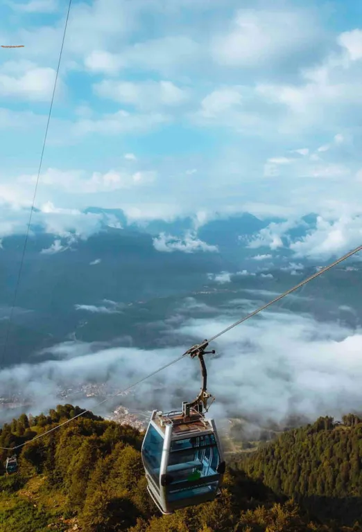 Большие апартаменты с видом на горы