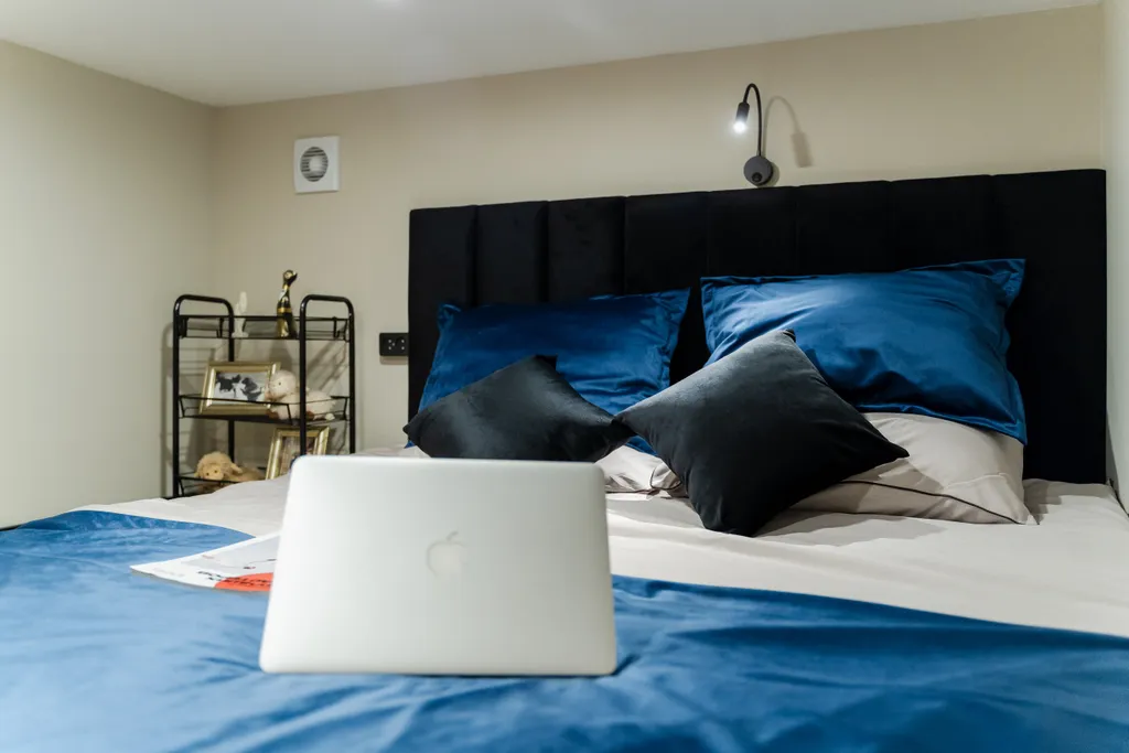 Квартира Квартира Новая студия с видом на реку Фонтанку и всем необходимым для комфорта! — Санкт-Петербург