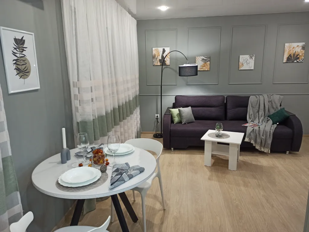 Квартира с дизайнерским ремонтом