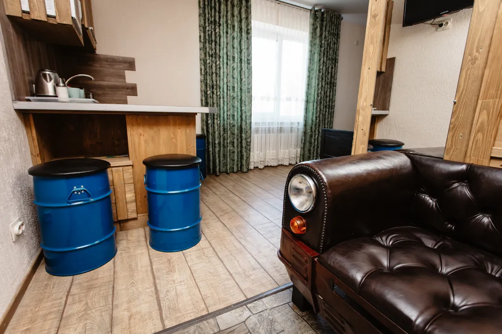 Студия # 2  в новом доме, с закрытой парковкой, беседкой и мангалом