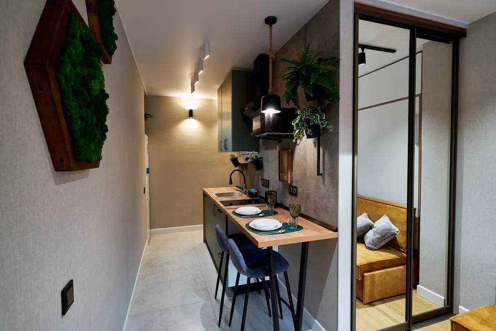 Квартира Квартира Стильная студия Белорусская 2 — Москва