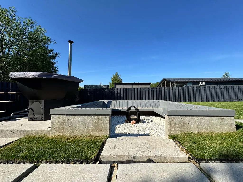 Моя атмосфера - дом с сауной, банным чаном и костровой зоной