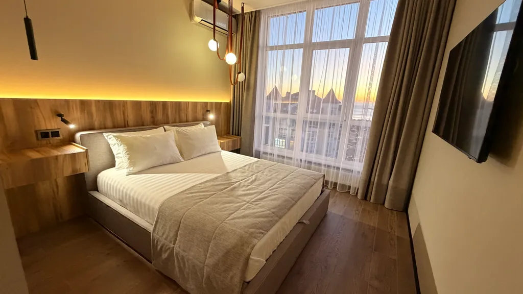 Квартира Дизайнерская квартира с видом на море — Геленджик