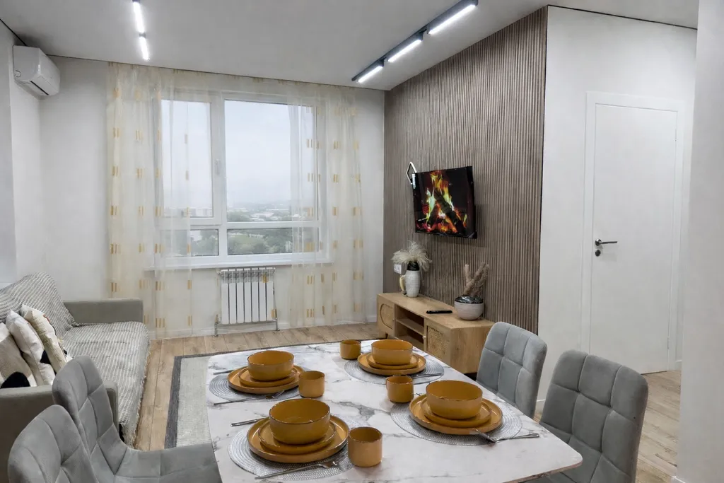 Стильные апартаменты с видом на горы в современном комплекс Rams City