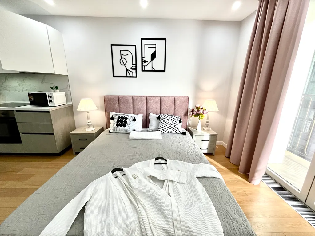 Квартира Квартира Студия на первой линии у моря, Резиденция Граф Толстой — Анапа