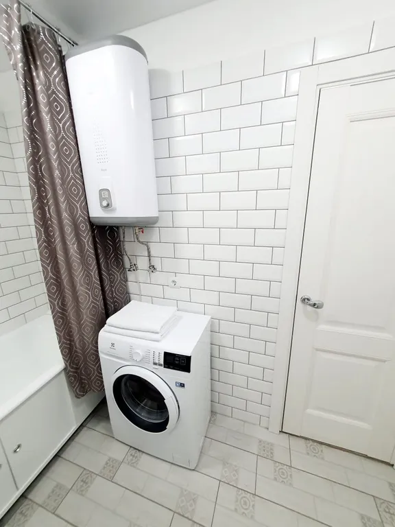 Светлая уютная квартира с красивым видом на закат