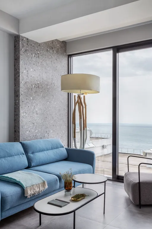 Квартира Стильный современный апартамент с видом на море — Мамайский Перевал