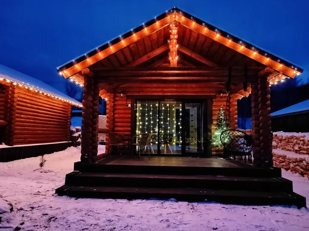 Уютный домик с видом на горы