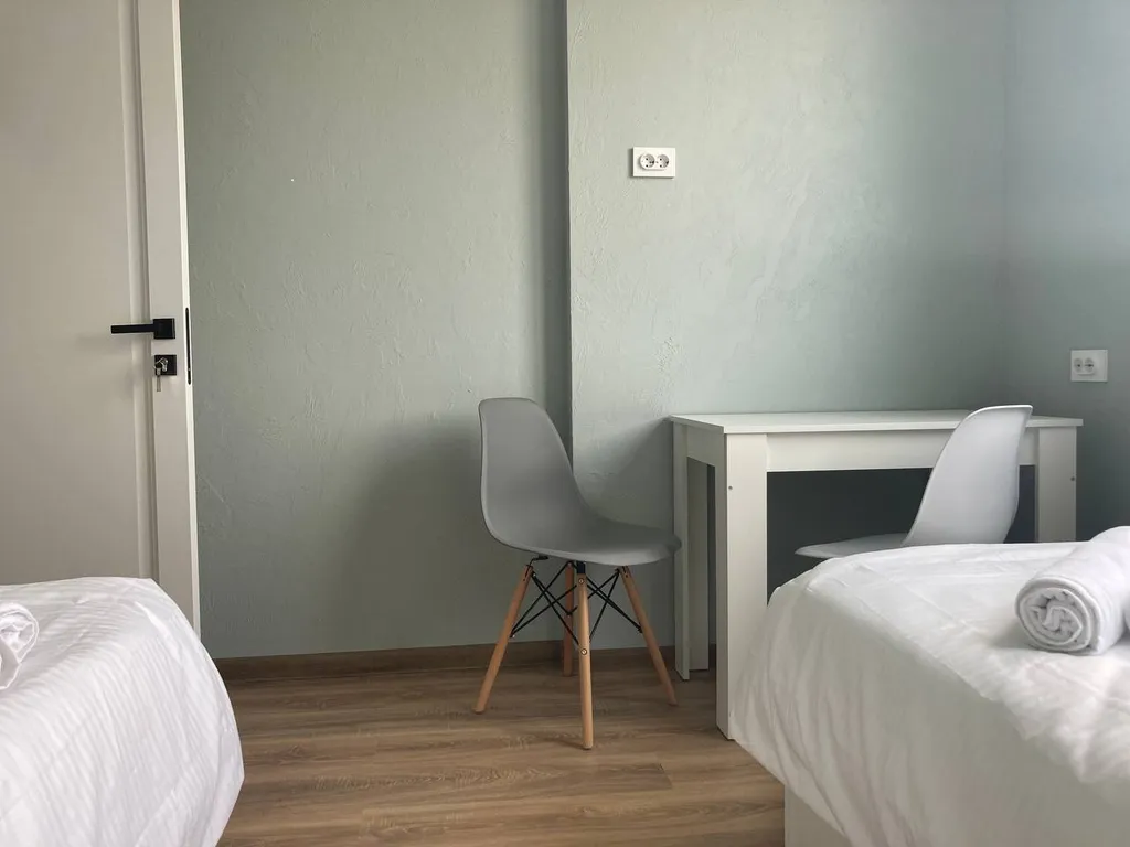 Стандартный номер с раздельными кроватями и шикарным видом на горы