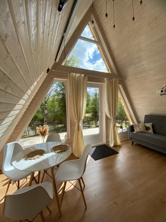 Стильный домик А-фрейм