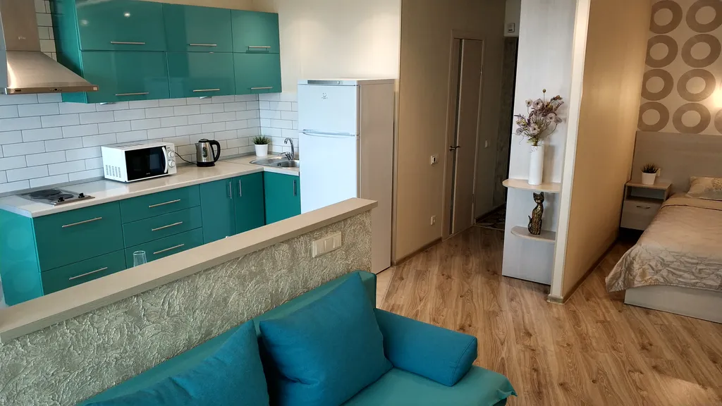 Квартира Большая Студия с дизайн-ремонтом в центре — аренда посуточно в Уфа