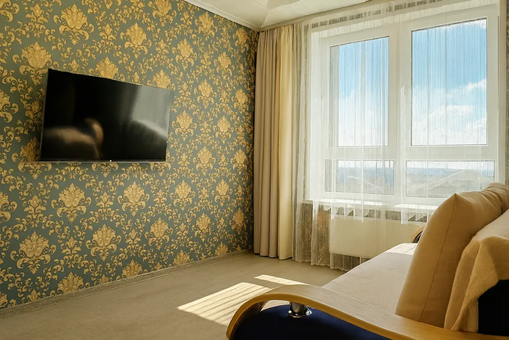 Квартира с красивым видом на город